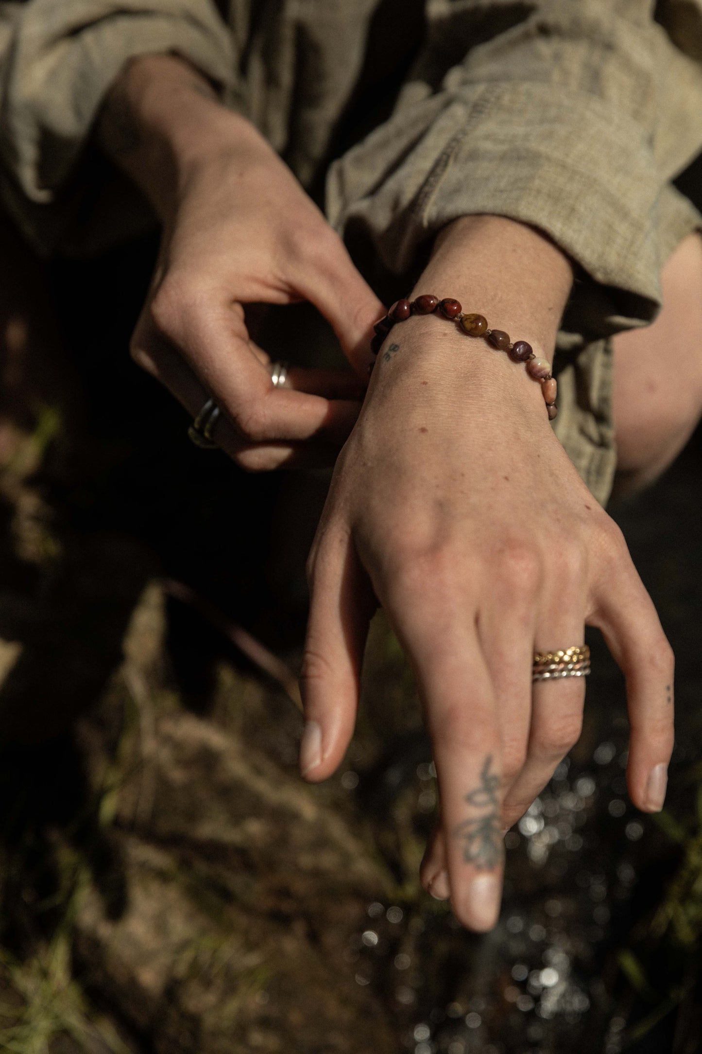 Moment Bracelet | Mookaite Jasper