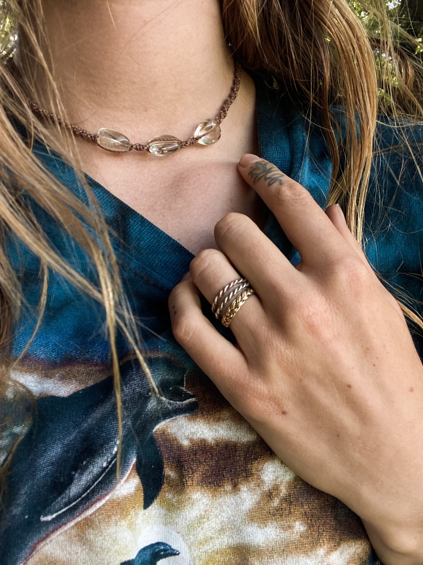 Green Amethyst Choker