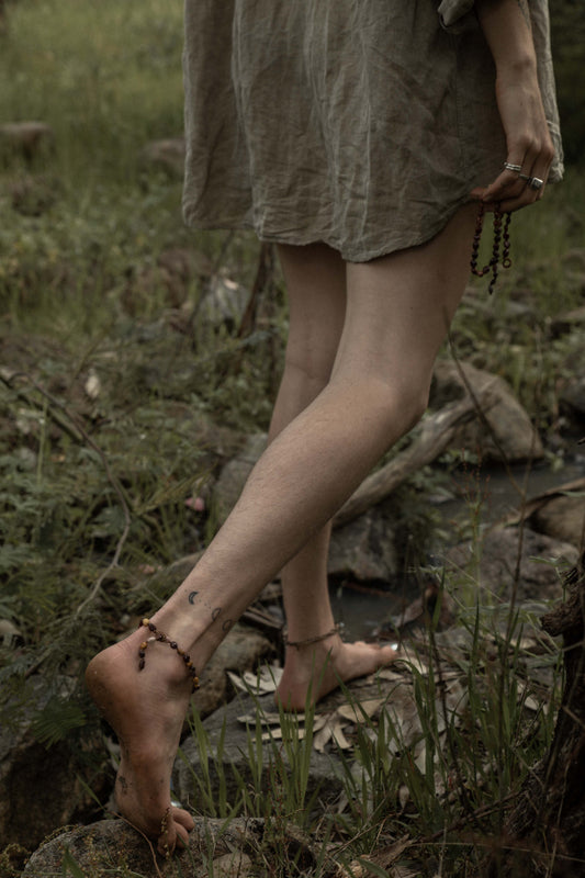 Moment Anklet | Mookaite Jasper