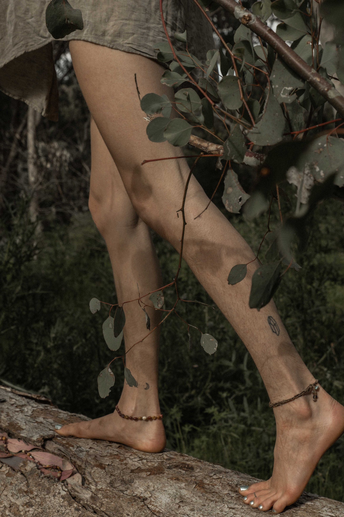 Moment Anklet | Mookaite Jasper