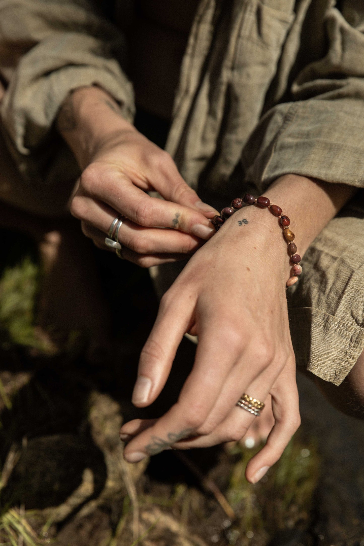 Moment Bracelet | Mookaite Jasper