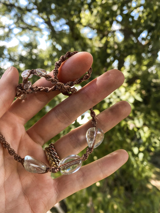 Green Amethyst Choker