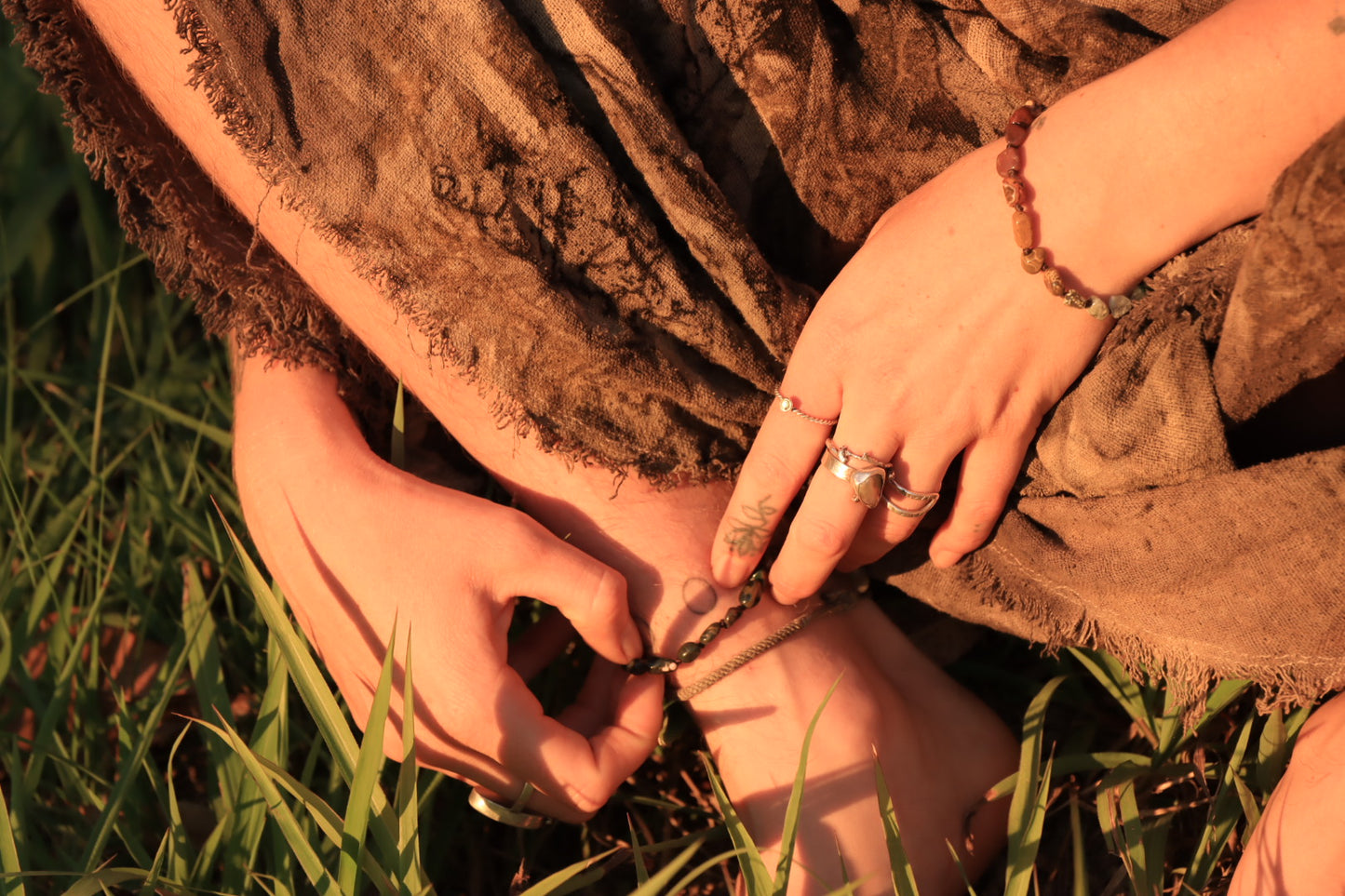 Natures Medicine ~ Anklet