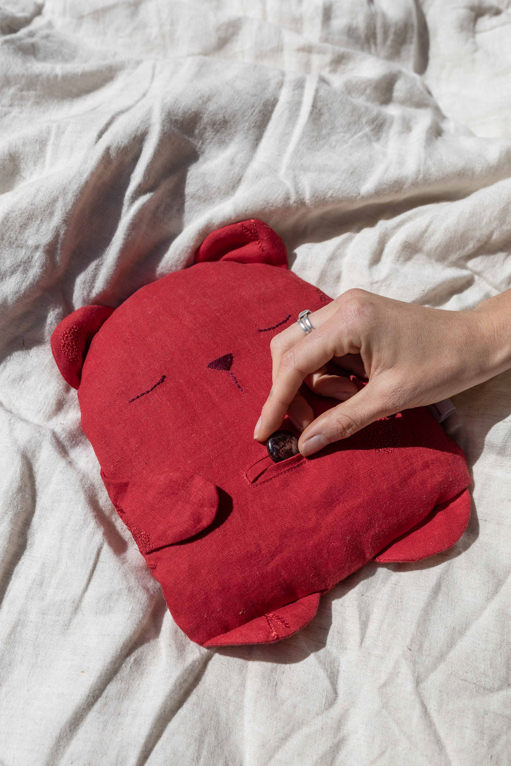 Bleed Bear | Heat Pack with Crystal Pouch