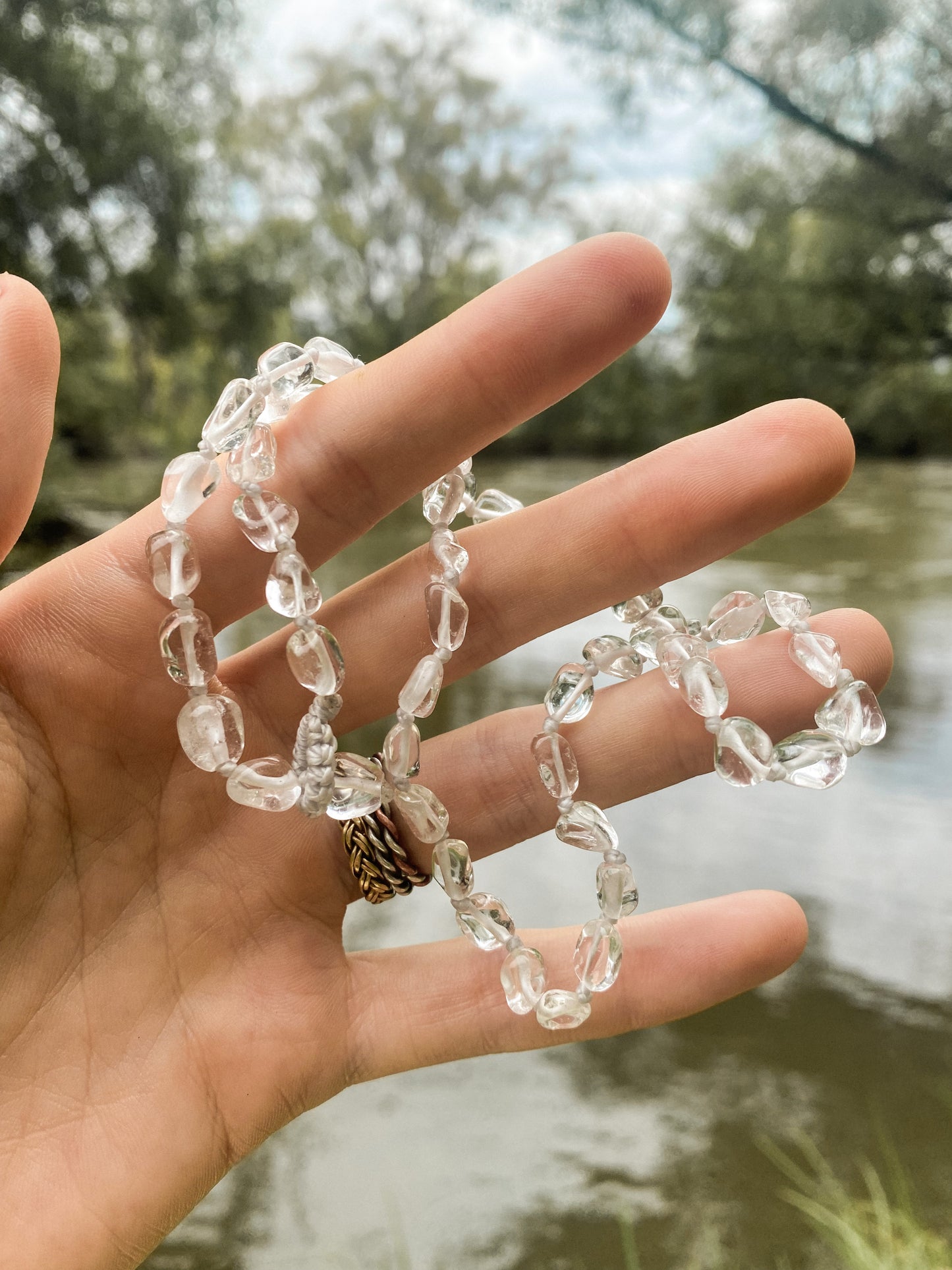 Clear Quartz Choker