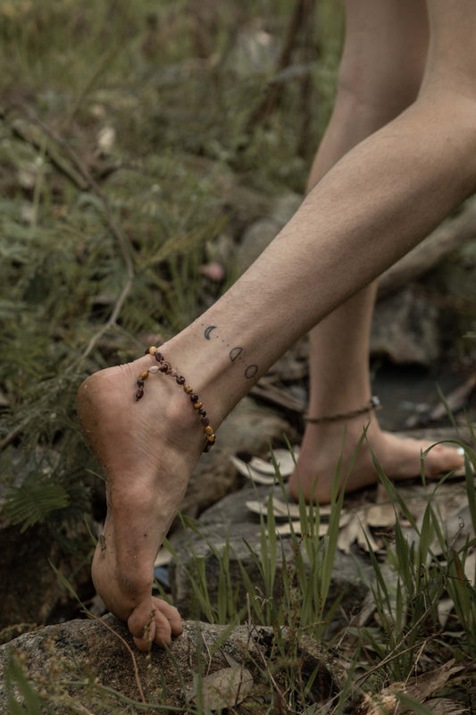 Moment Anklet | Mookaite Jasper